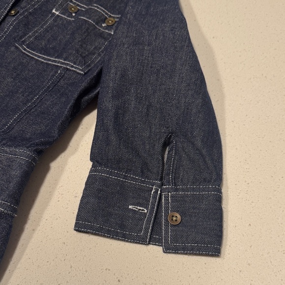 Express Denim Button-Up Dress - Picture 4 of 4